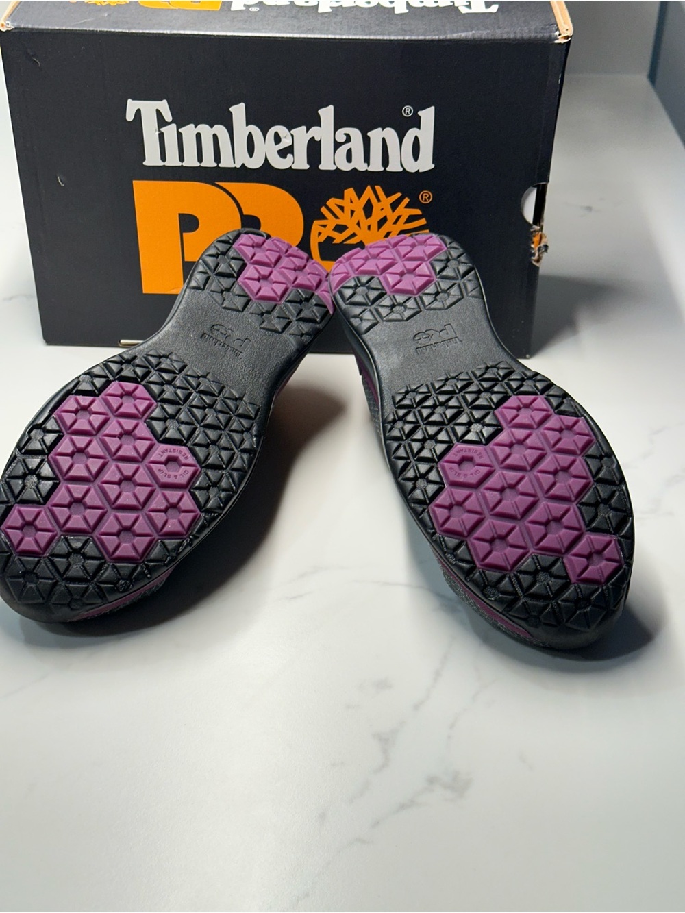 Timberland PRO Women's Drivetrain Slip-On Safety Shoes Size 7.5 - Picture 8 of 9